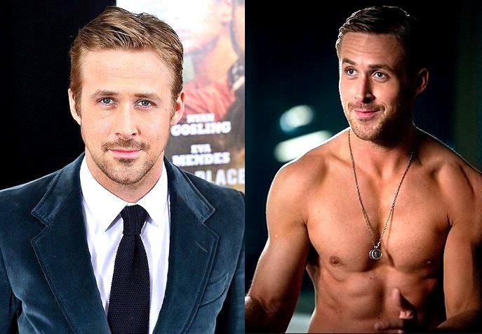 Vídeo Ator Ryan Gosling segurando pau duro em filme