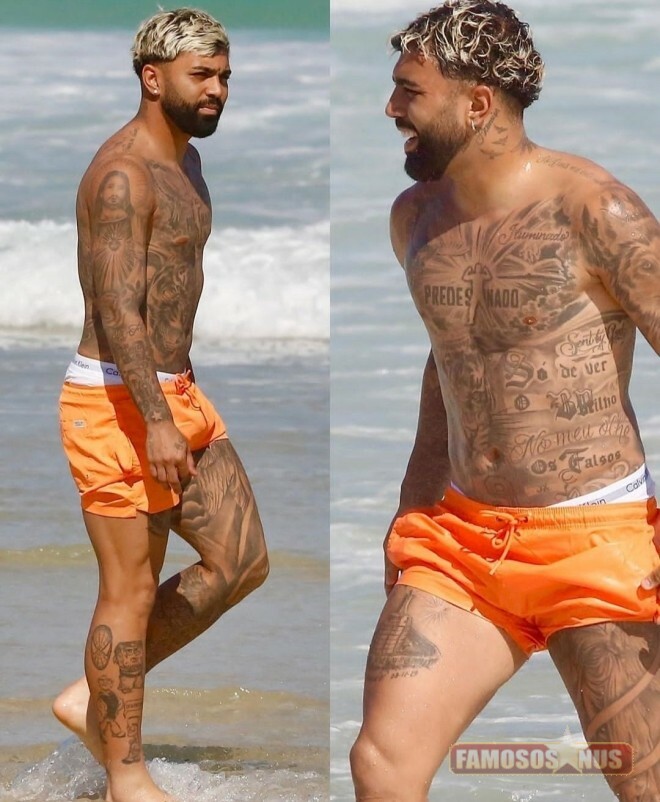 Gabigol Foi A Praia Hoje Corre Aqui Que Ele Merece